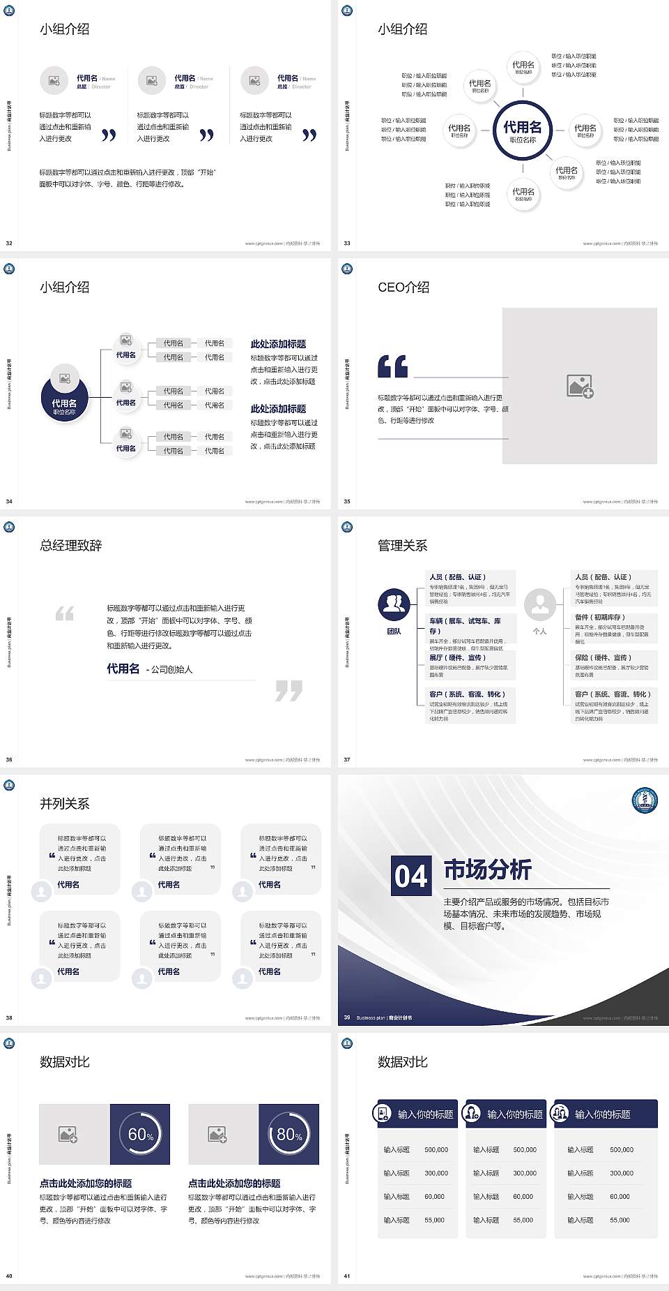 昆明医科大学专用全国大学生互联网+创新创业大赛计划书/路演/网评PPT模板4:3格式幻灯片预览图5