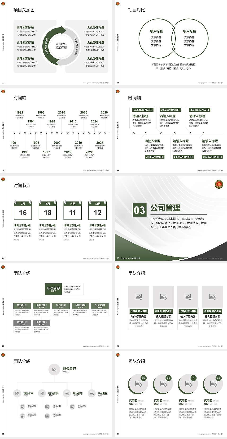 武警警官学院专用全国大学生互联网+创新创业大赛计划书/路演/网评PPT模板4:3格式幻灯片预览图4