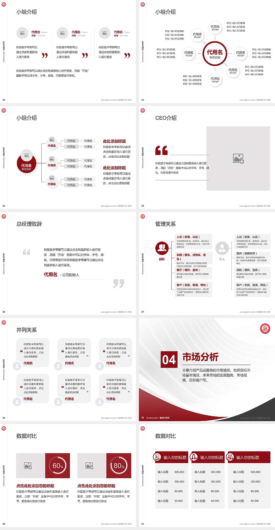 新星职业技术学院专用全国大学生互联网+创新创业大赛计划书/路演/网评PPT模板4:3格式幻灯片预览图5