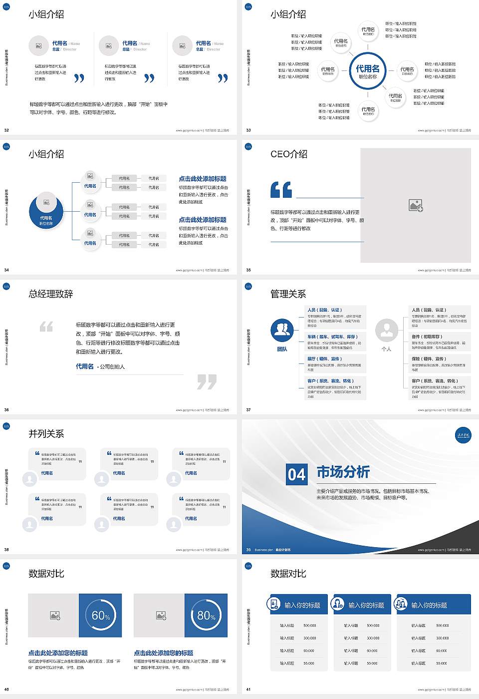 滇池学院专用全国大学生互联网+创新创业大赛计划书/路演/网评PPT模板16:9格式幻灯片预览图5
