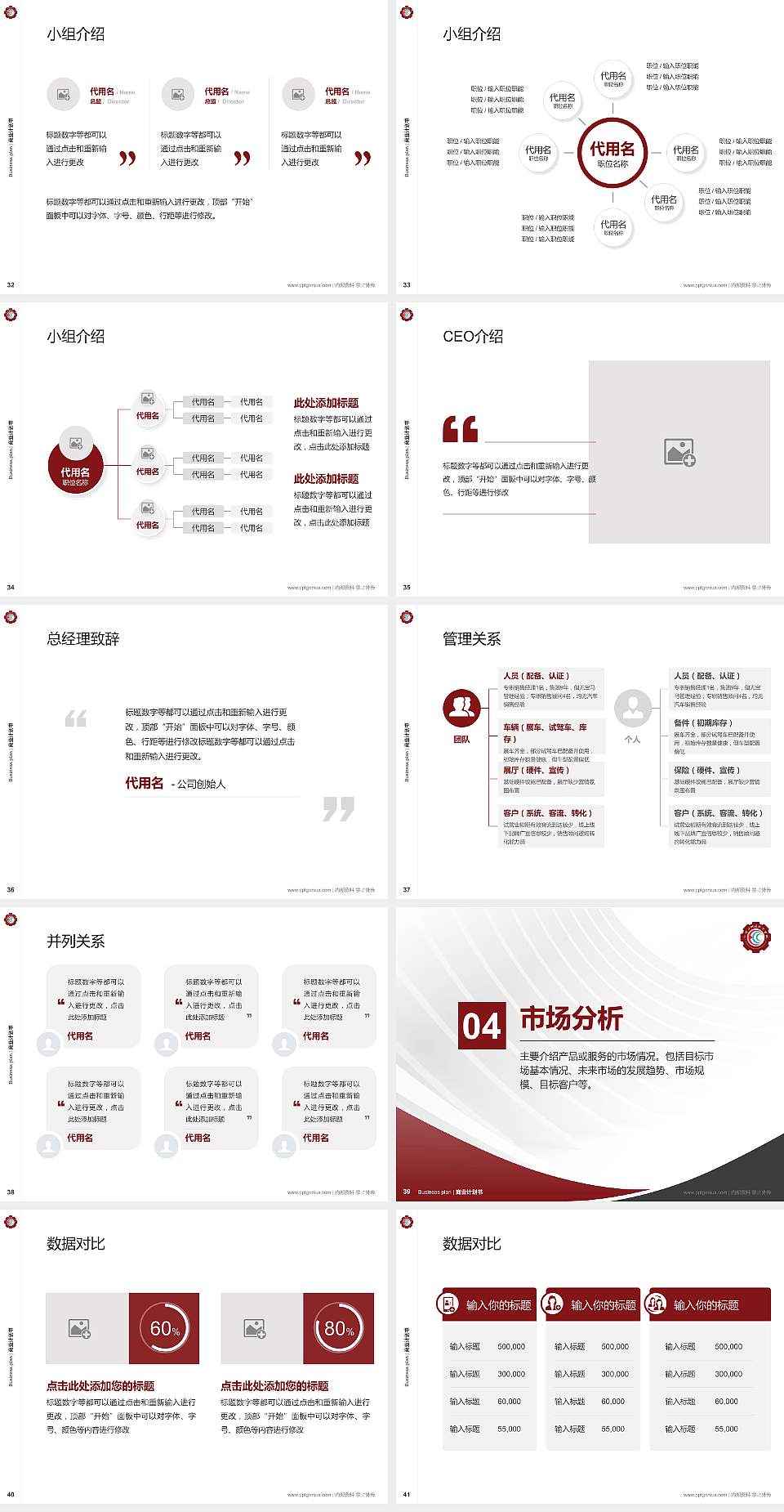 内蒙古能源职业学院专用全国大学生互联网+创新创业大赛计划书/路演/网评PPT模板4:3格式幻灯片预览图5