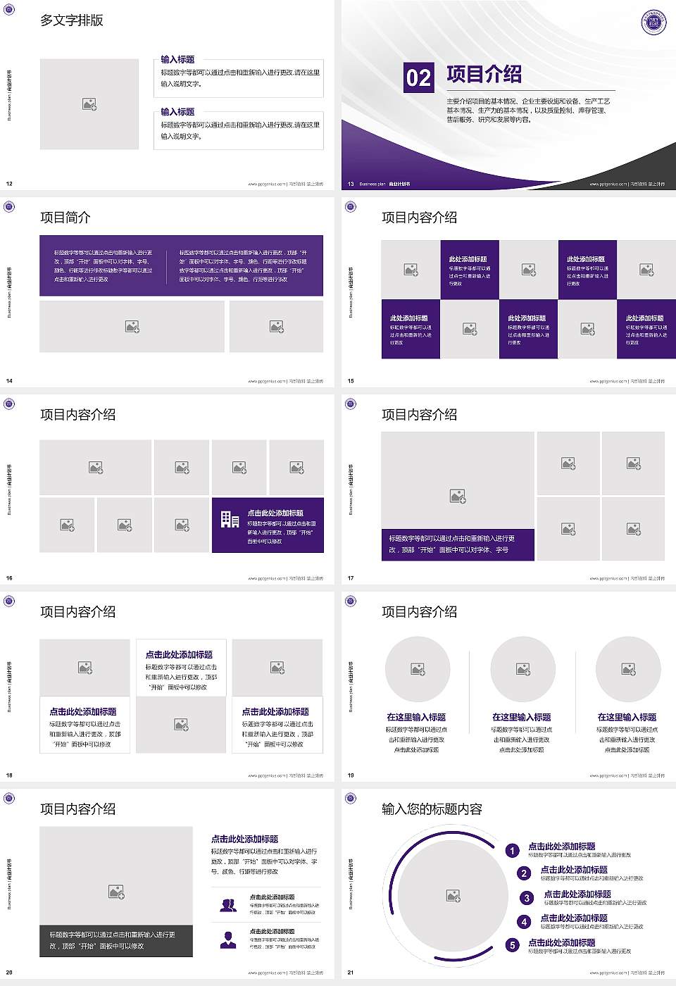 海南东方新丝路职业学院专用全国大学生互联网+创新创业大赛计划书/路演/网评PPT模板16:9格式幻灯片预览图3