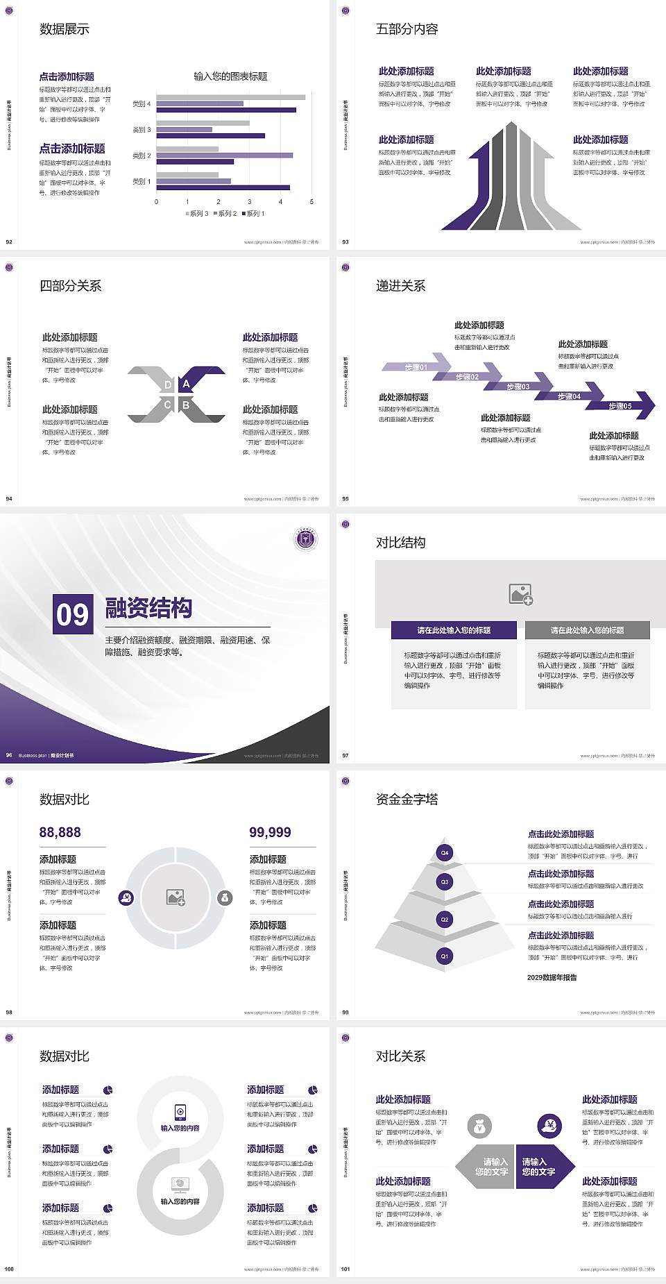 三亚护理职业学院专用全国大学生互联网+创新创业大赛计划书/路演/网评PPT模板4:3格式幻灯片预览图11