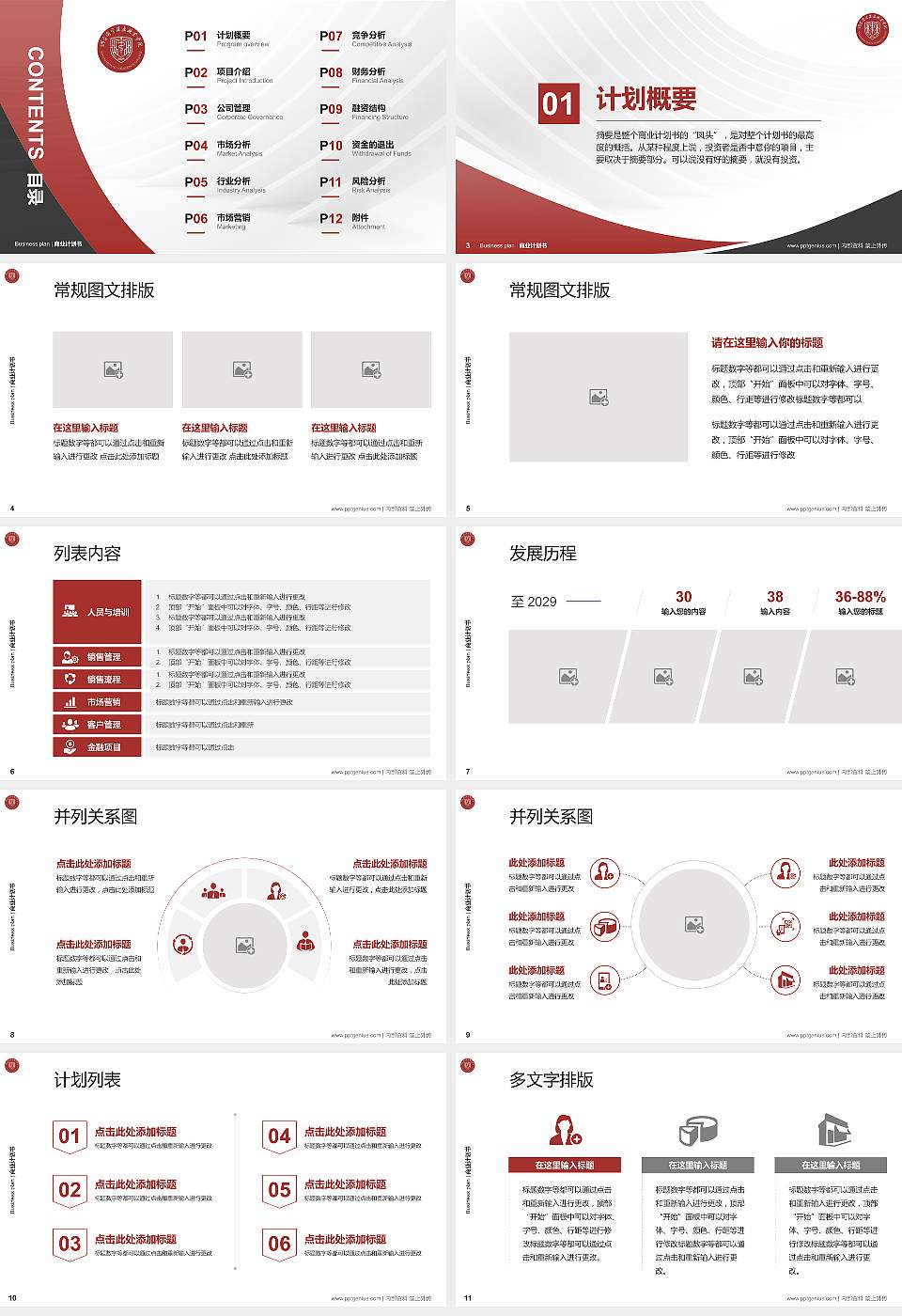 烟台卫生健康职业学院专用全国大学生互联网+创新创业大赛计划书/路演/网评PPT模板16:9格式幻灯片预览图2