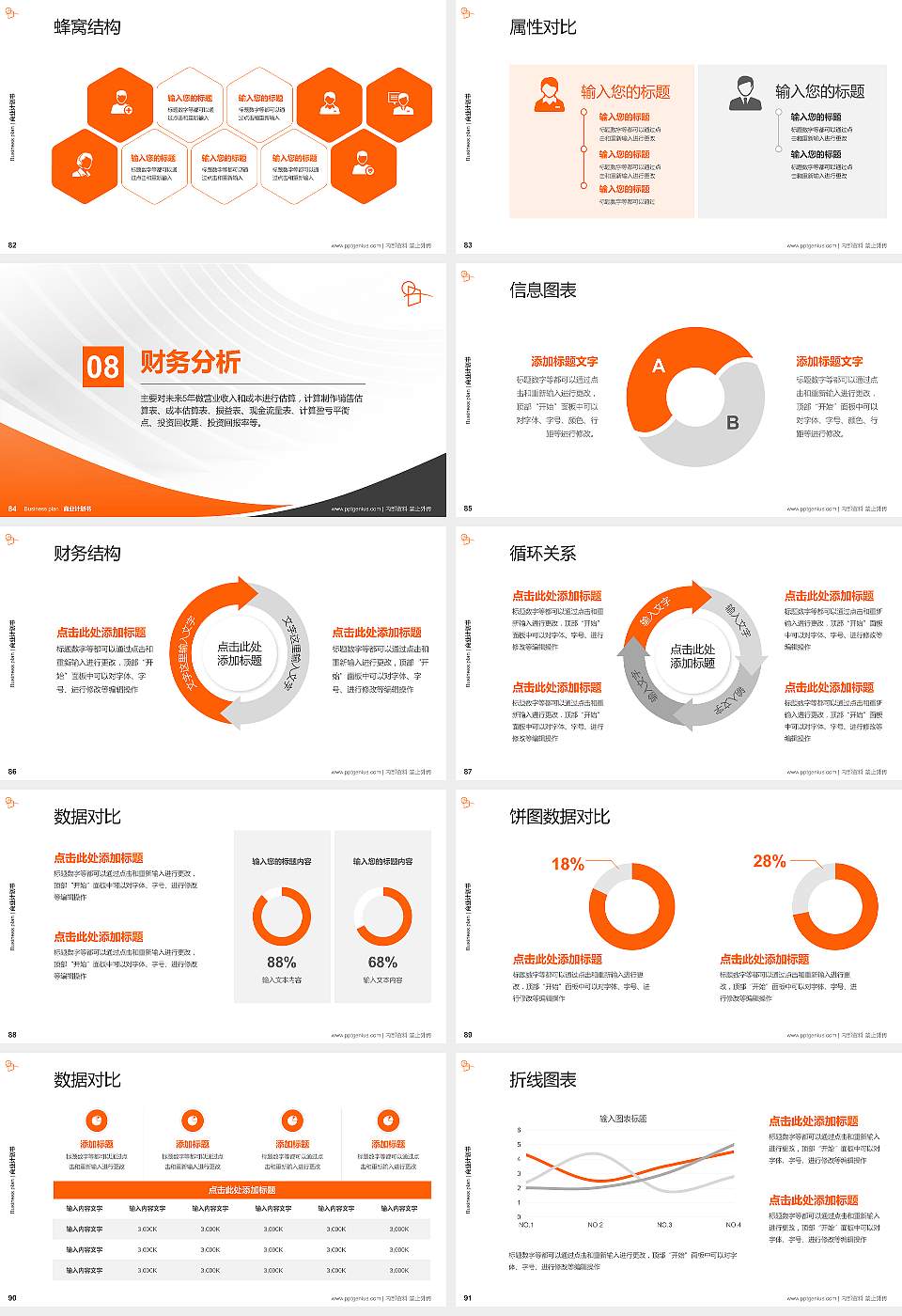 上海兴伟学院专用全国大学生互联网+创新创业大赛计划书/路演/网评PPT模板16:9格式幻灯片预览图10