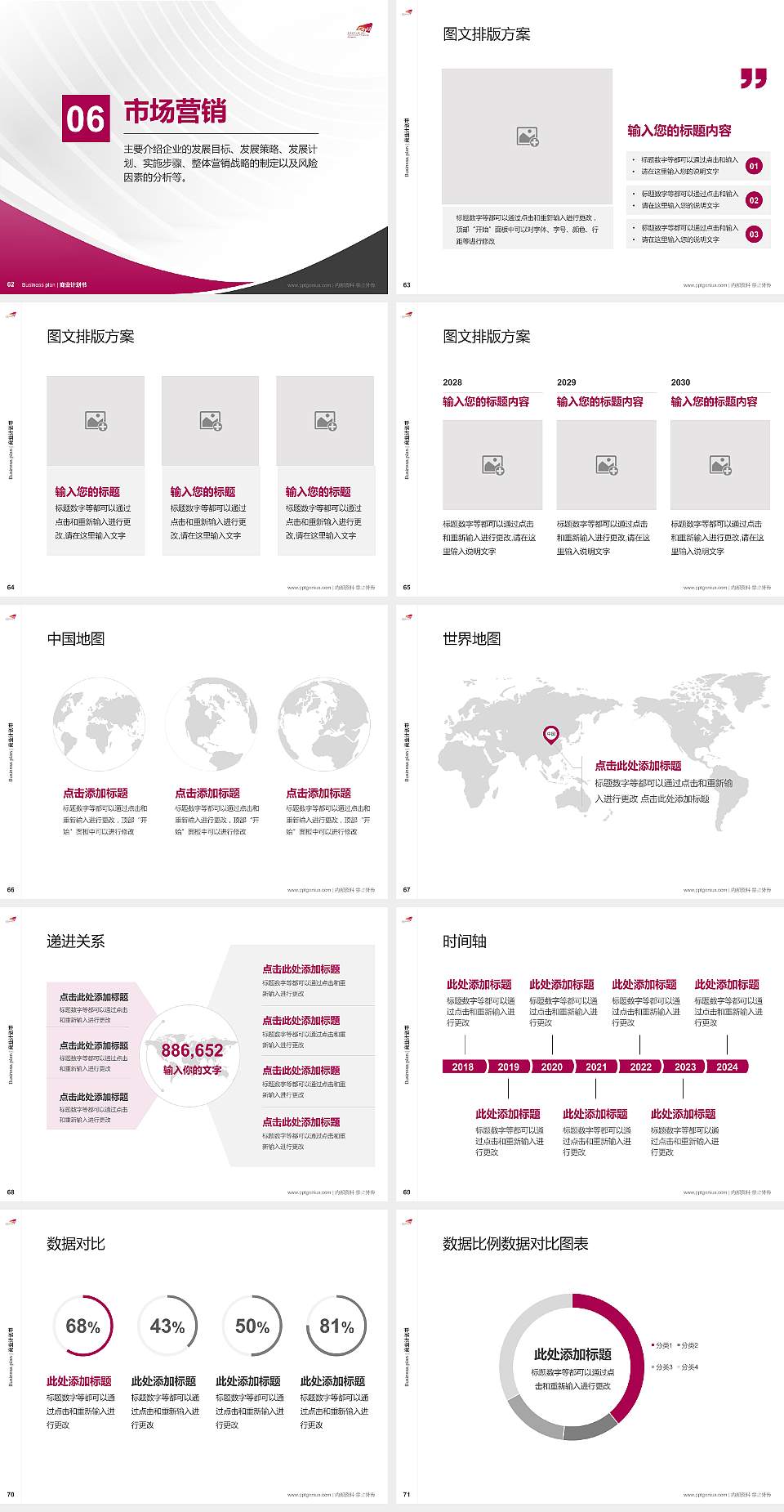 香港城市大学（东莞）专用全国大学生互联网+创新创业大赛计划书/路演/网评PPT模板4:3格式幻灯片预览图8