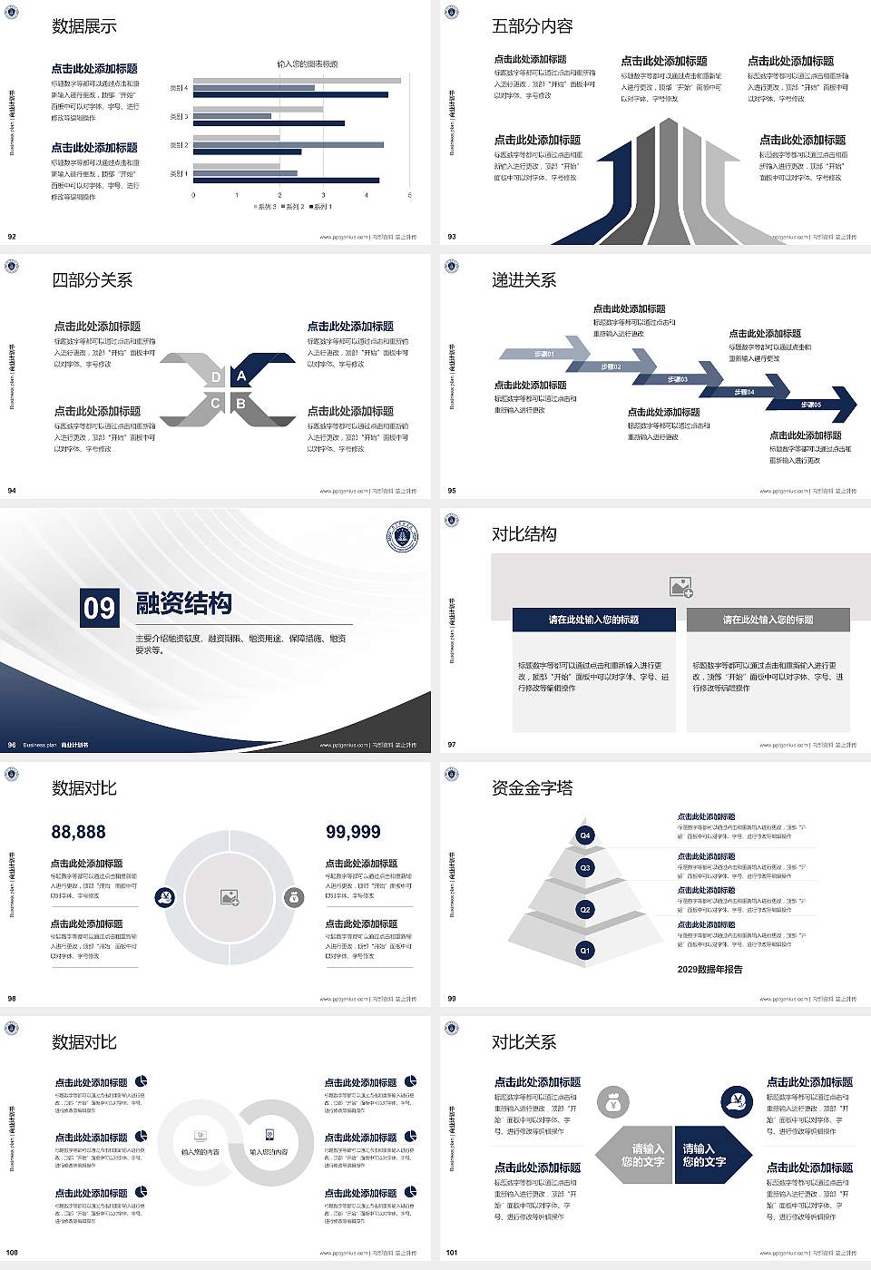南京警察学院专用全国大学生互联网+创新创业大赛计划书/路演/网评PPT模板16:9格式幻灯片预览图11