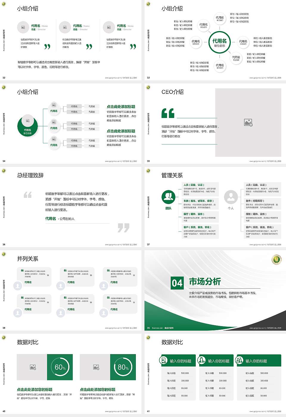 驻马店农业工程职业学院专用全国大学生互联网+创新创业大赛计划书/路演/网评PPT模板16:9格式幻灯片预览图5