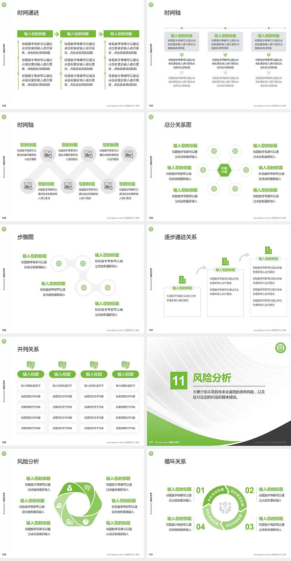芜湖医药健康职业学院专用全国大学生互联网+创新创业大赛计划书/路演/网评PPT模板4:3格式幻灯片预览图14
