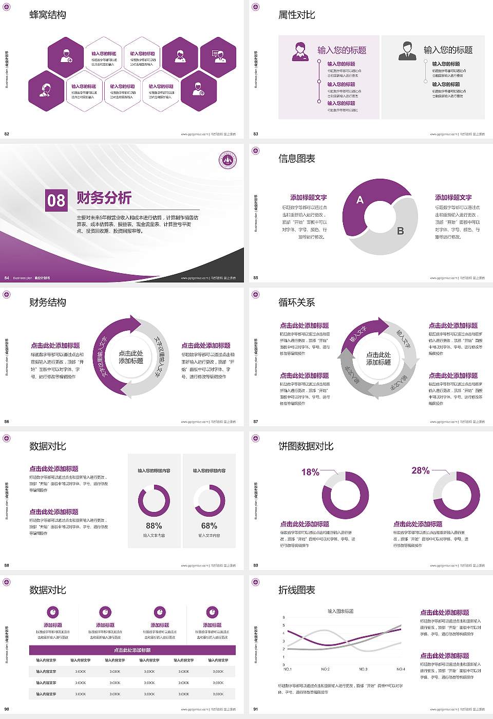 黄河水利职业技术大学专用全国大学生互联网+创新创业大赛计划书/路演/网评PPT模板16:9格式幻灯片预览图10