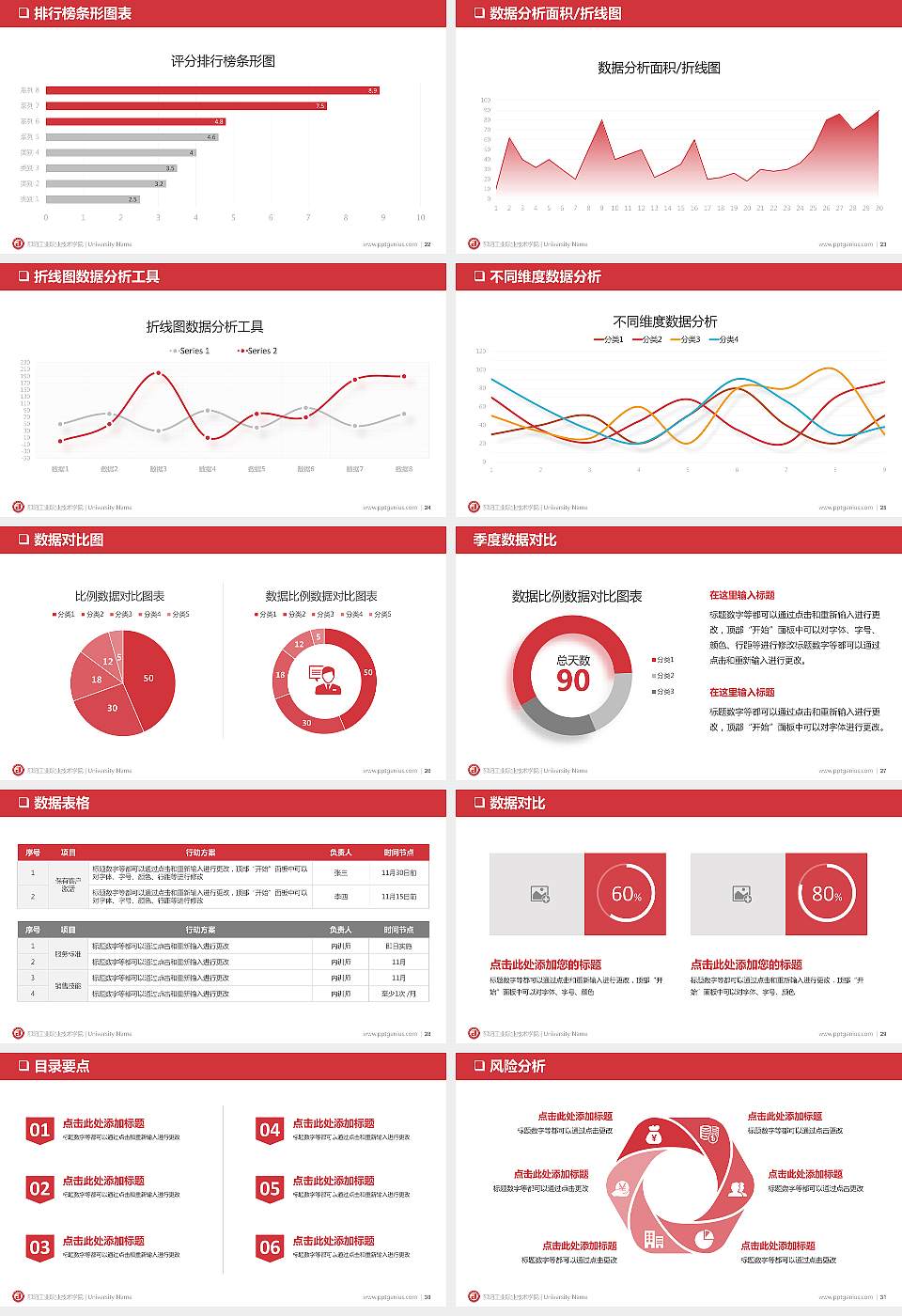 邵阳工业职业技术学院大学通用PPT模板16:9格式幻灯片预览图4