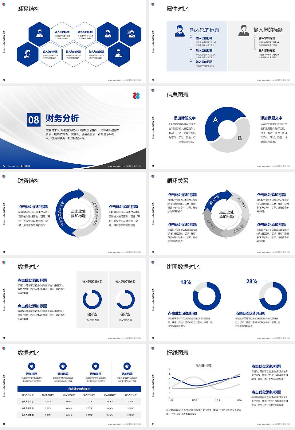 郴州思科职业学院专用全国大学生互联网+创新创业大赛计划书/路演/网评PPT模板16:9格式幻灯片预览图10