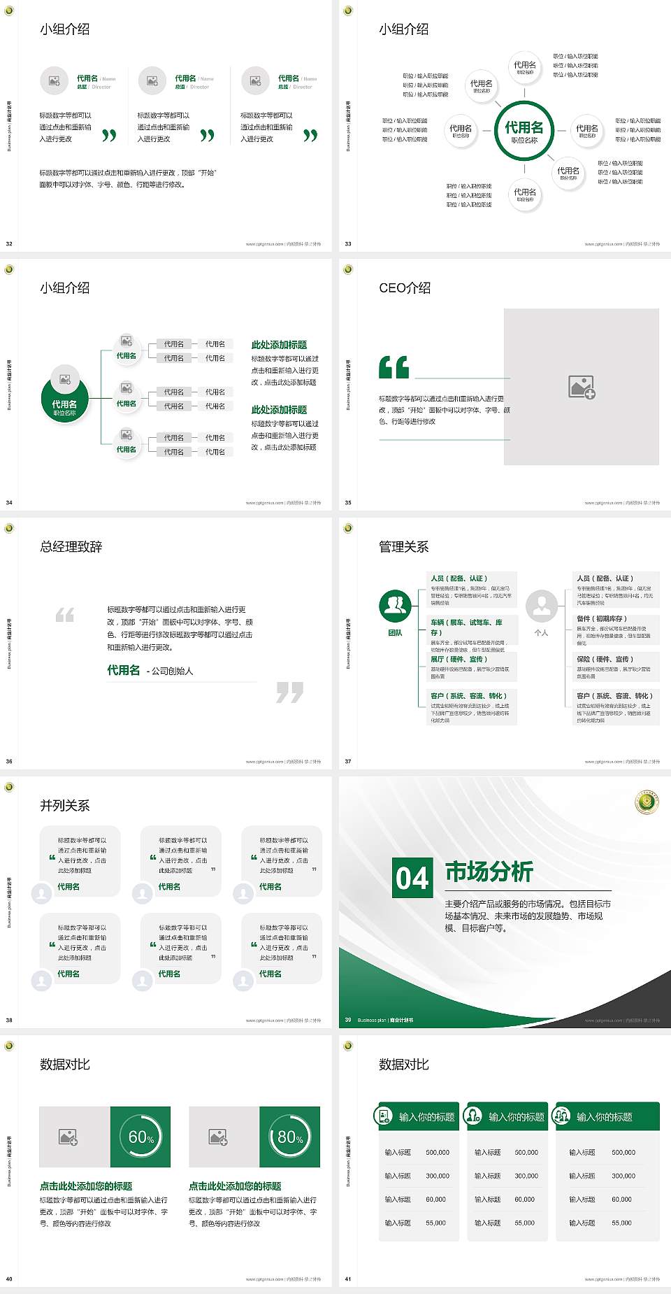 驻马店农业工程职业学院专用全国大学生互联网+创新创业大赛计划书/路演/网评PPT模板4:3格式幻灯片预览图5