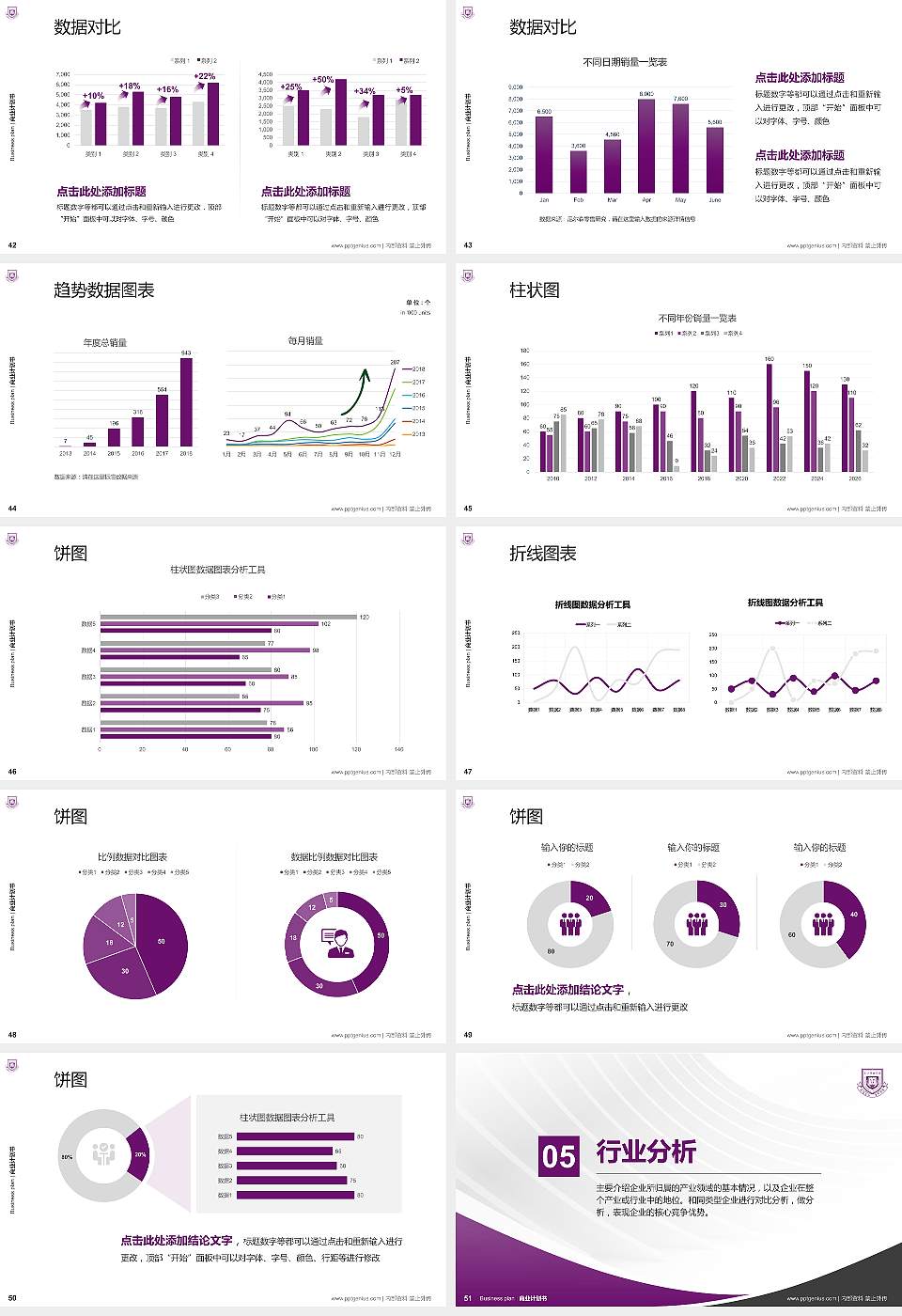 长沙科技学院专用全国大学生互联网+创新创业大赛计划书/路演/网评PPT模板16:9格式幻灯片预览图6