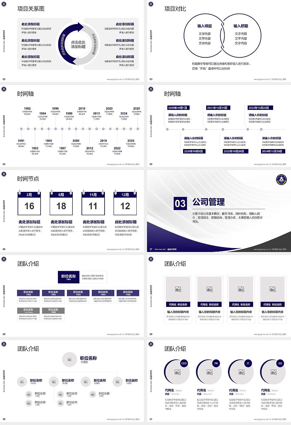 海军潜艇学院专用全国大学生互联网+创新创业大赛计划书/路演/网评PPT模板16:9格式幻灯片预览图4