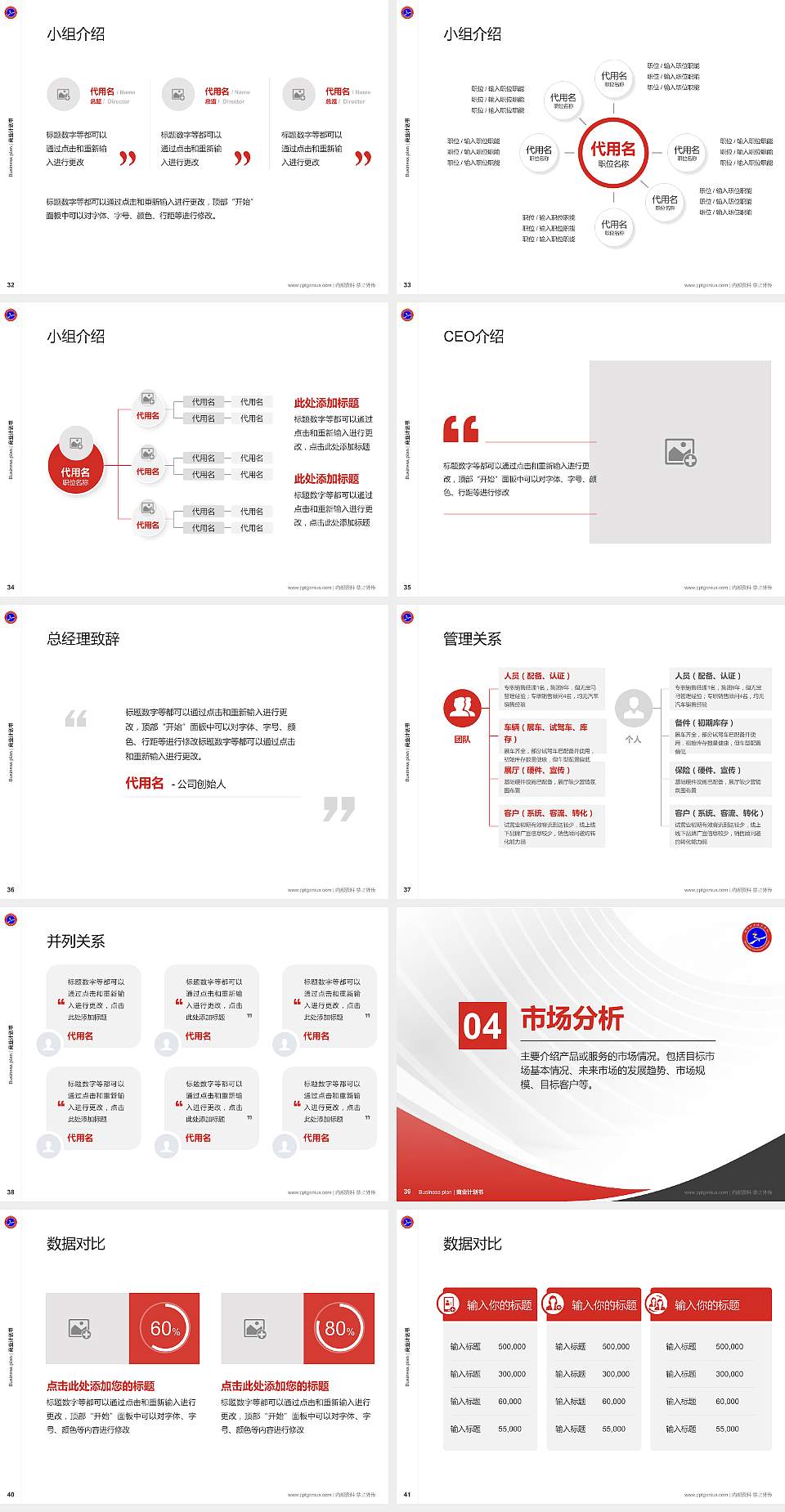 双河职业技术学院专用全国大学生互联网+创新创业大赛计划书/路演/网评PPT模板4:3格式幻灯片预览图5