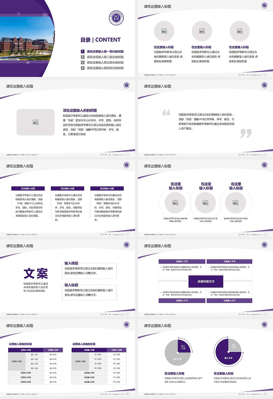 海南东方新丝路职业学院毕业论文答辩PPT模板16:9格式幻灯片预览图2