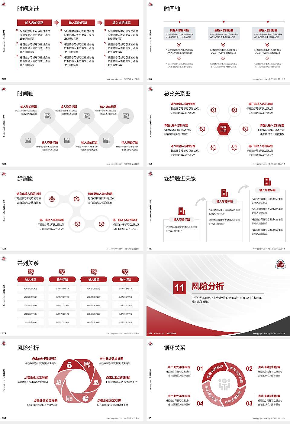 珠海格力职业学院专用全国大学生互联网+创新创业大赛计划书/路演/网评PPT模板16:9格式幻灯片预览图14