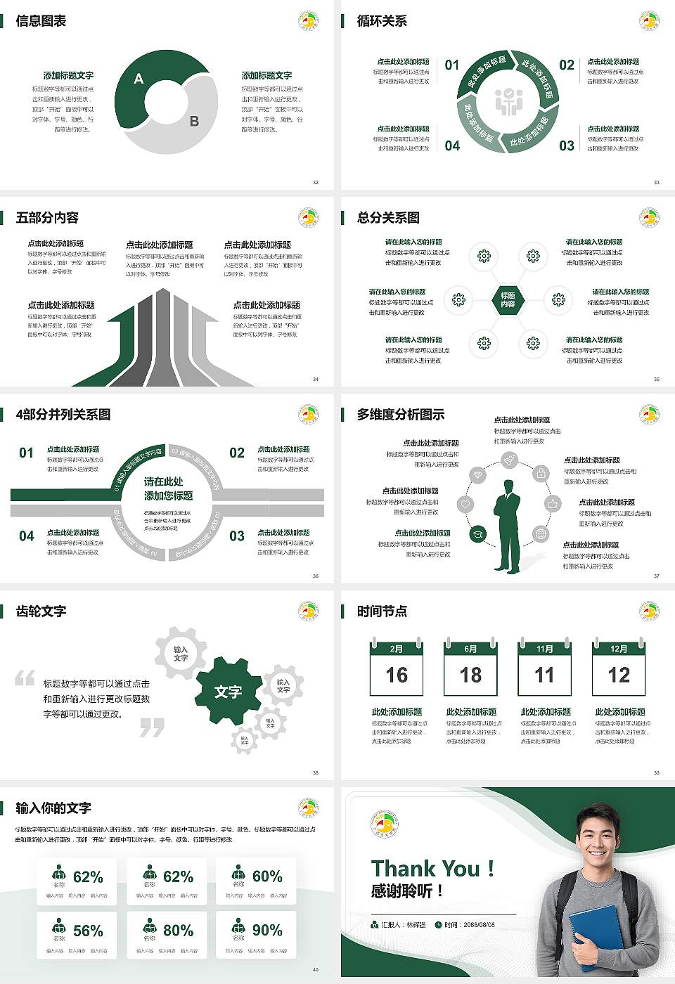 广西艺术学院大学生职业生涯规划书PPT模板下载16:9格式幻灯片预览图5