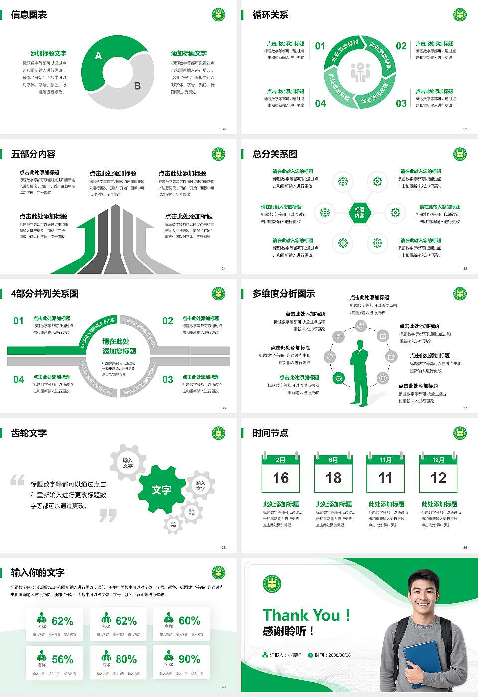 安徽粮食工程职业学院大学生职业生涯规划书PPT模板下载16:9格式幻灯片预览图5