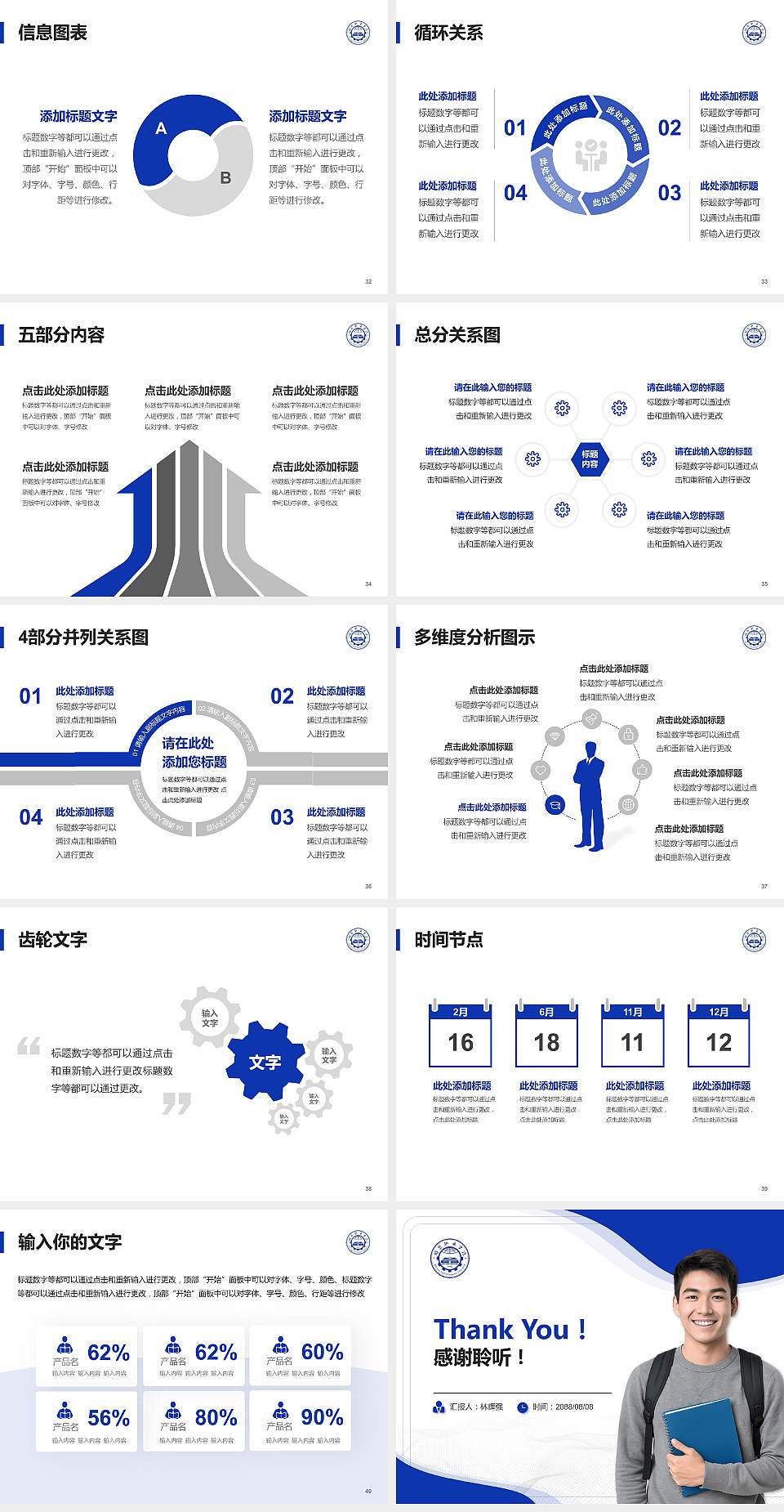 培黎职业学院大学生职业生涯规划书PPT模板下载4:3格式幻灯片预览图5