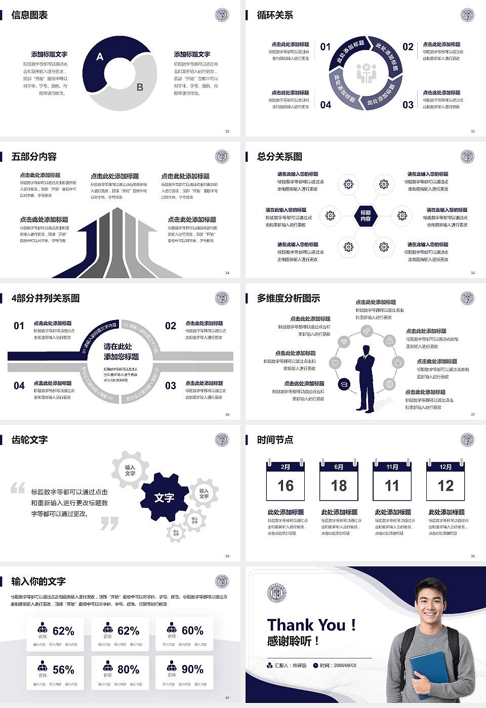 唐山师范学院大学生职业生涯规划书PPT模板下载16:9格式幻灯片预览图5