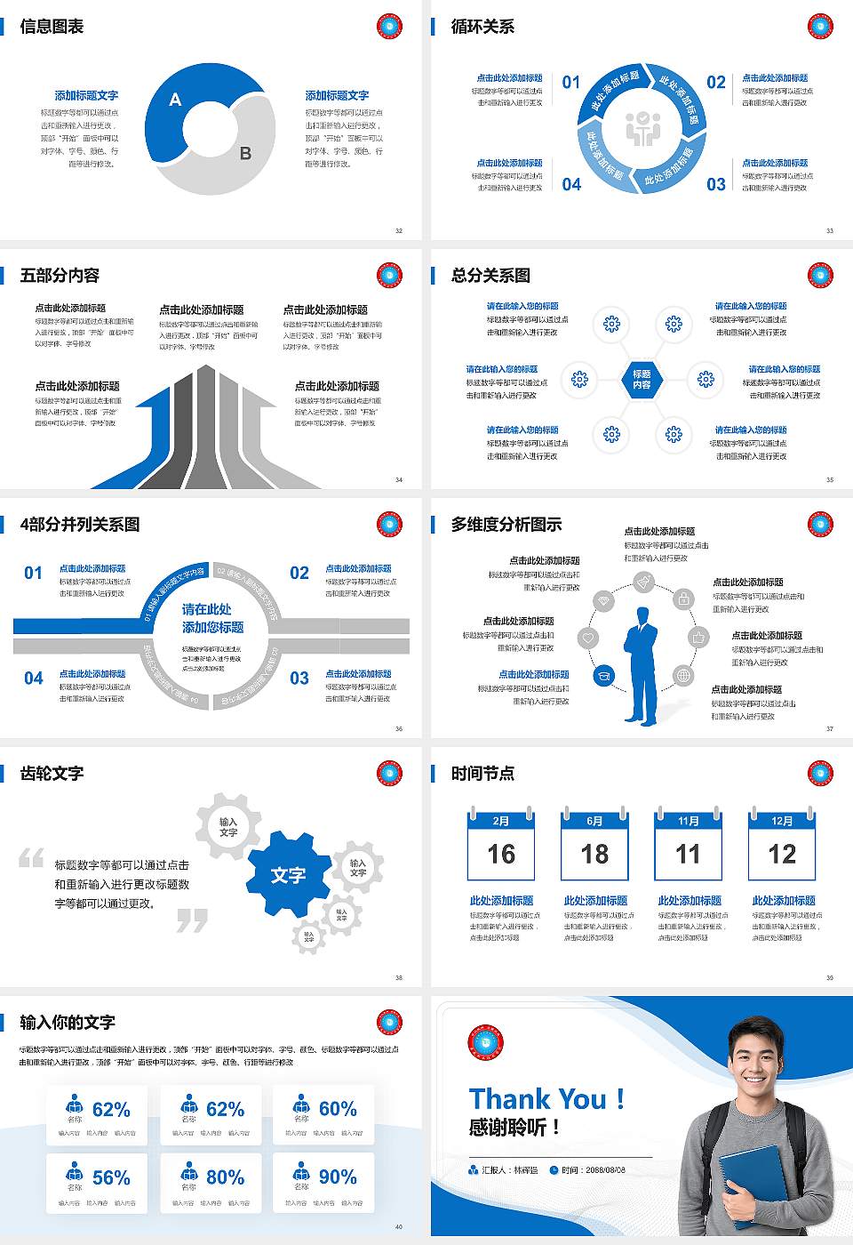 娄底职业技术学院大学生职业生涯规划书PPT模板下载16:9格式幻灯片预览图5