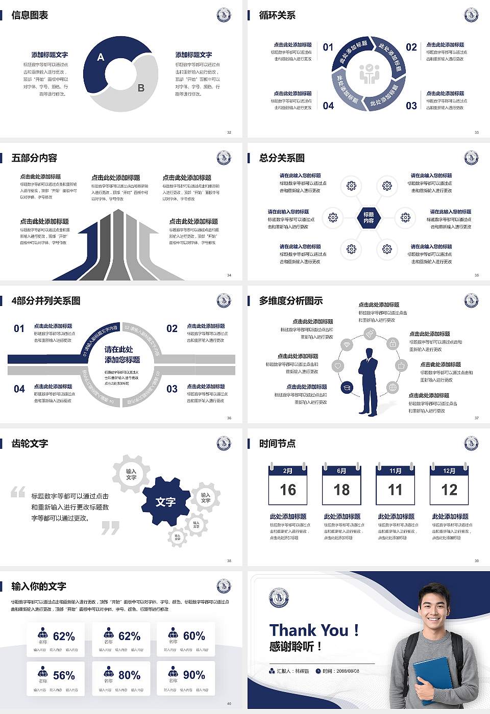 黑龙江公安警官职业学院大学生职业生涯规划书PPT模板下载16:9格式幻灯片预览图5