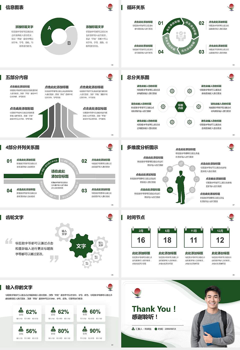 鹤岗师范高等专科学校大学生职业生涯规划书PPT模板下载16:9格式幻灯片预览图5