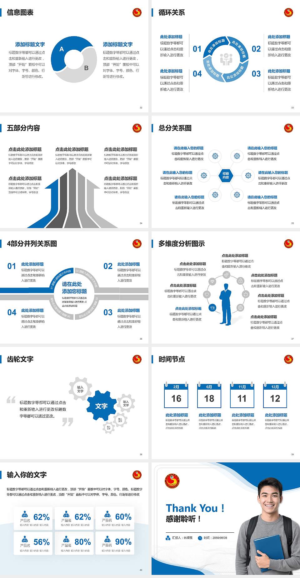 湖南都市职业学院大学生职业生涯规划书PPT模板下载4:3格式幻灯片预览图5