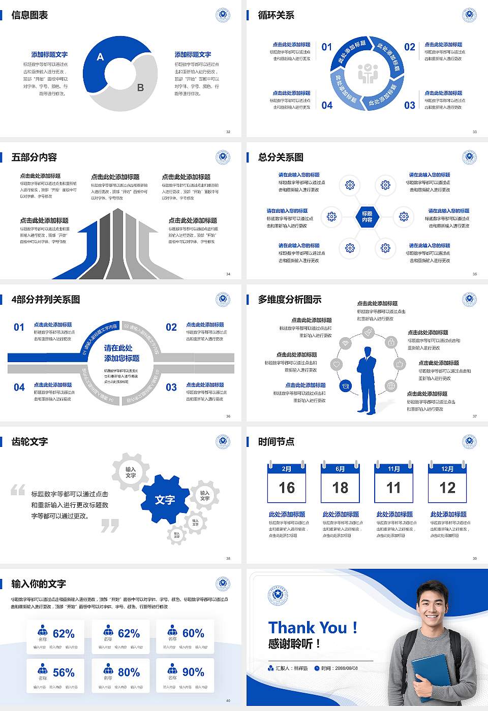 中国人民公安大学大学生职业生涯规划书PPT模板下载16:9格式幻灯片预览图5