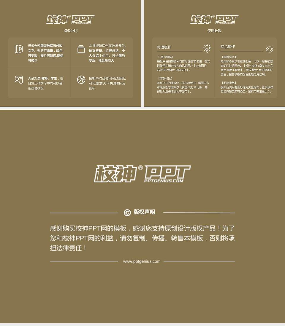 广东以色列理工学院大学生职业生涯规划书PPT模板下载4:3格式幻灯片预览图6