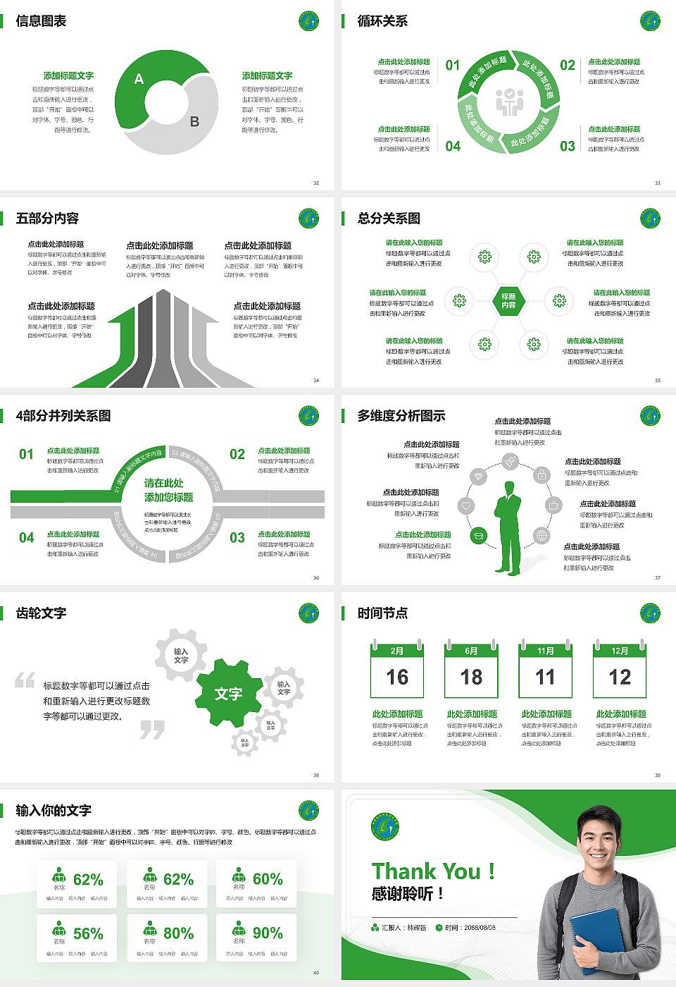 甘肃林业职业技术学院大学生职业生涯规划书PPT模板下载16:9格式幻灯片预览图5
