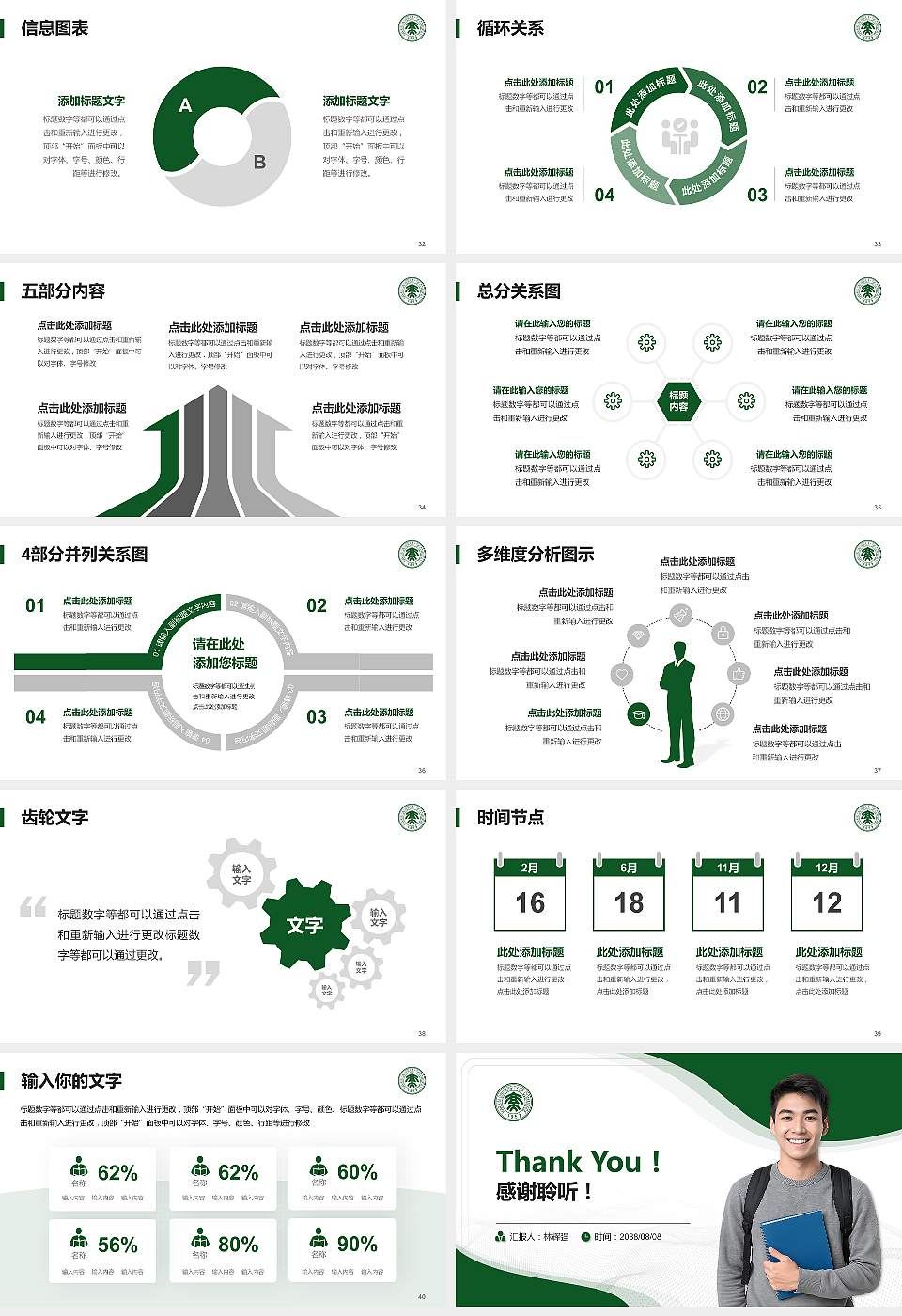 哈尔滨商业大学大学生职业生涯规划书PPT模板下载16:9格式幻灯片预览图5