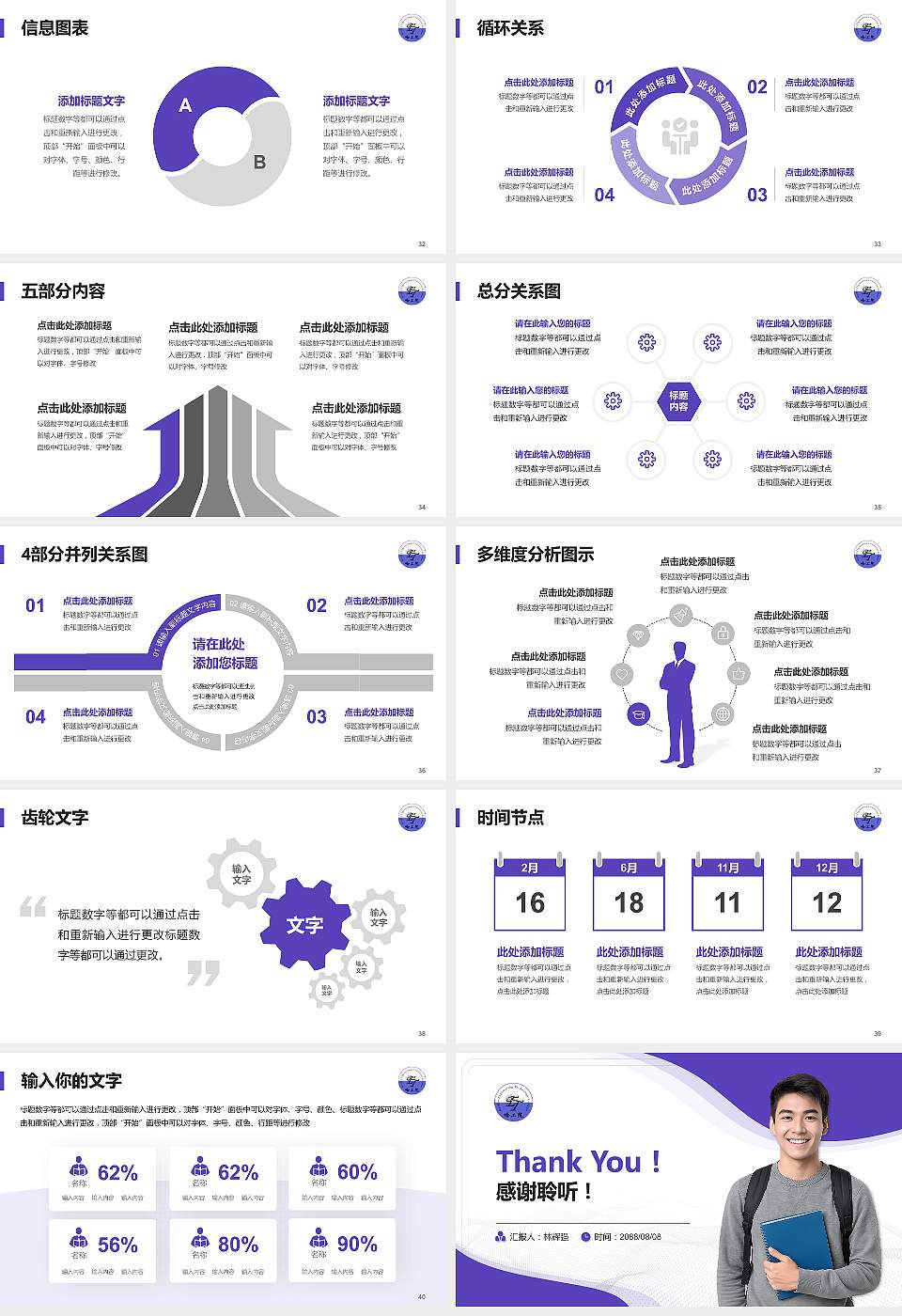 哈尔滨工程技术职业学院大学生职业生涯规划书PPT模板下载16:9格式幻灯片预览图5