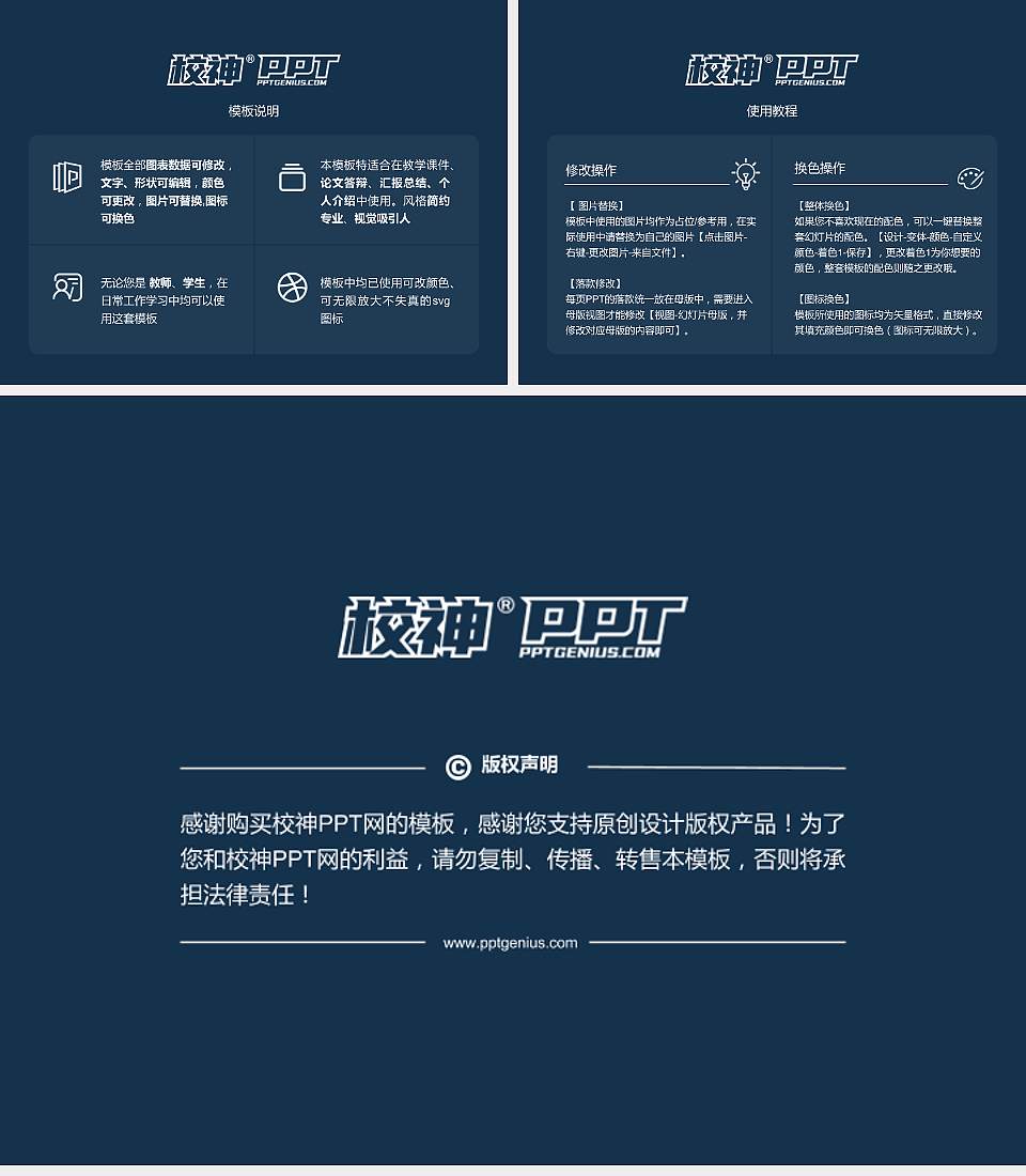 黔南民族师范学院大学生职业生涯规划书PPT模板下载4:3格式幻灯片预览图6