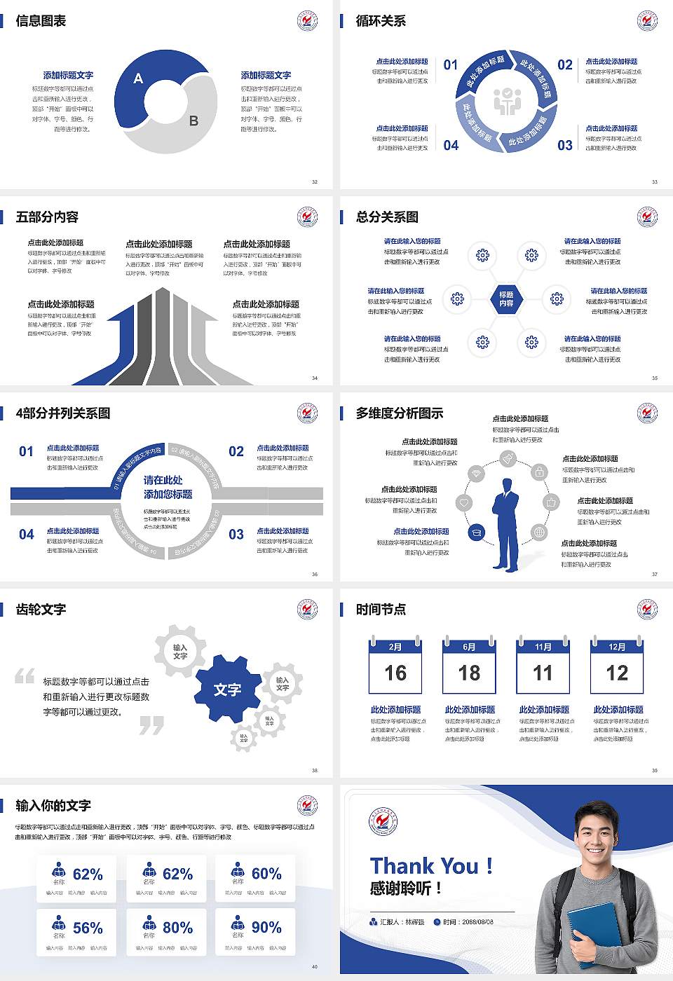 河南工业职业技术学院大学生职业生涯规划书PPT模板下载16:9格式幻灯片预览图5