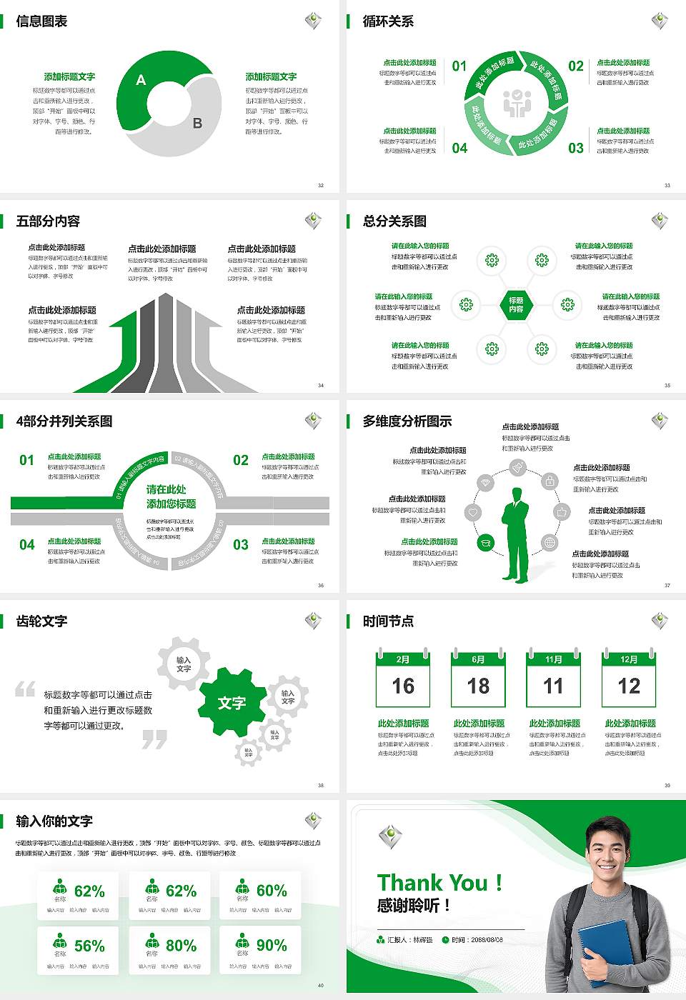 广州科技职业技术大学大学生职业生涯规划书PPT模板下载16:9格式幻灯片预览图5