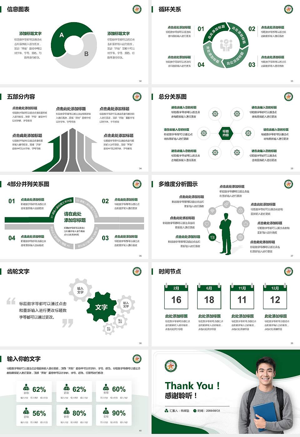 陆军军事交通学院大学生职业生涯规划书PPT模板下载16:9格式幻灯片预览图5