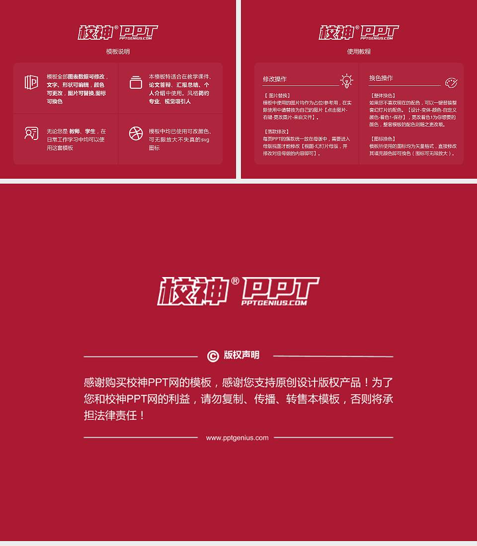 唐山工业职业技术学院大学生职业生涯规划书PPT模板下载4:3格式幻灯片预览图6