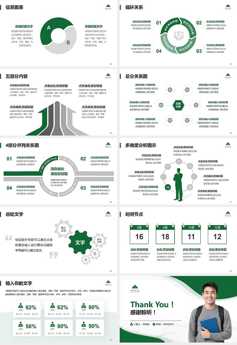 中央美术学院大学生职业生涯规划书PPT模板下载16:9格式幻灯片预览图5