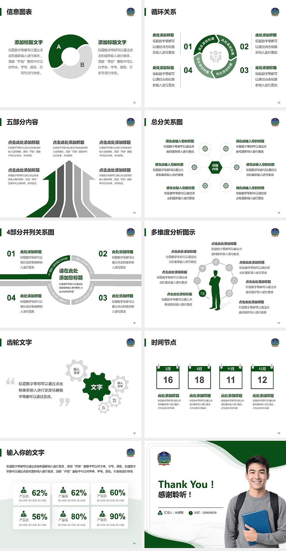 陆军装甲兵学院大学生职业生涯规划书PPT模板下载4:3格式幻灯片预览图5