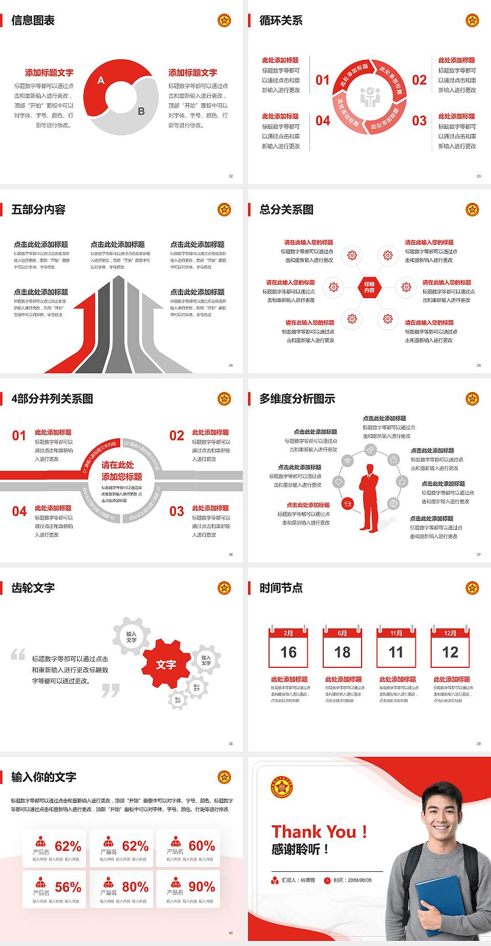 辽宁理工职业学院大学生职业生涯规划书PPT模板下载4:3格式幻灯片预览图5