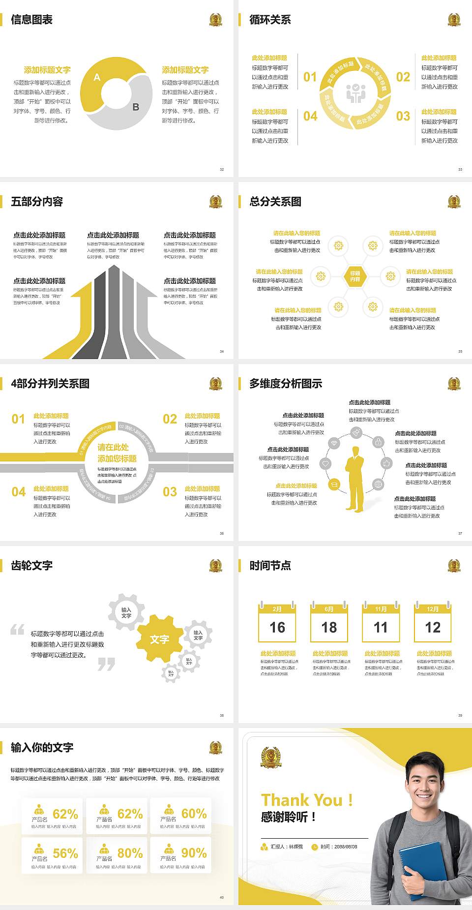 辽宁政法职业学院大学生职业生涯规划书PPT模板下载4:3格式幻灯片预览图5