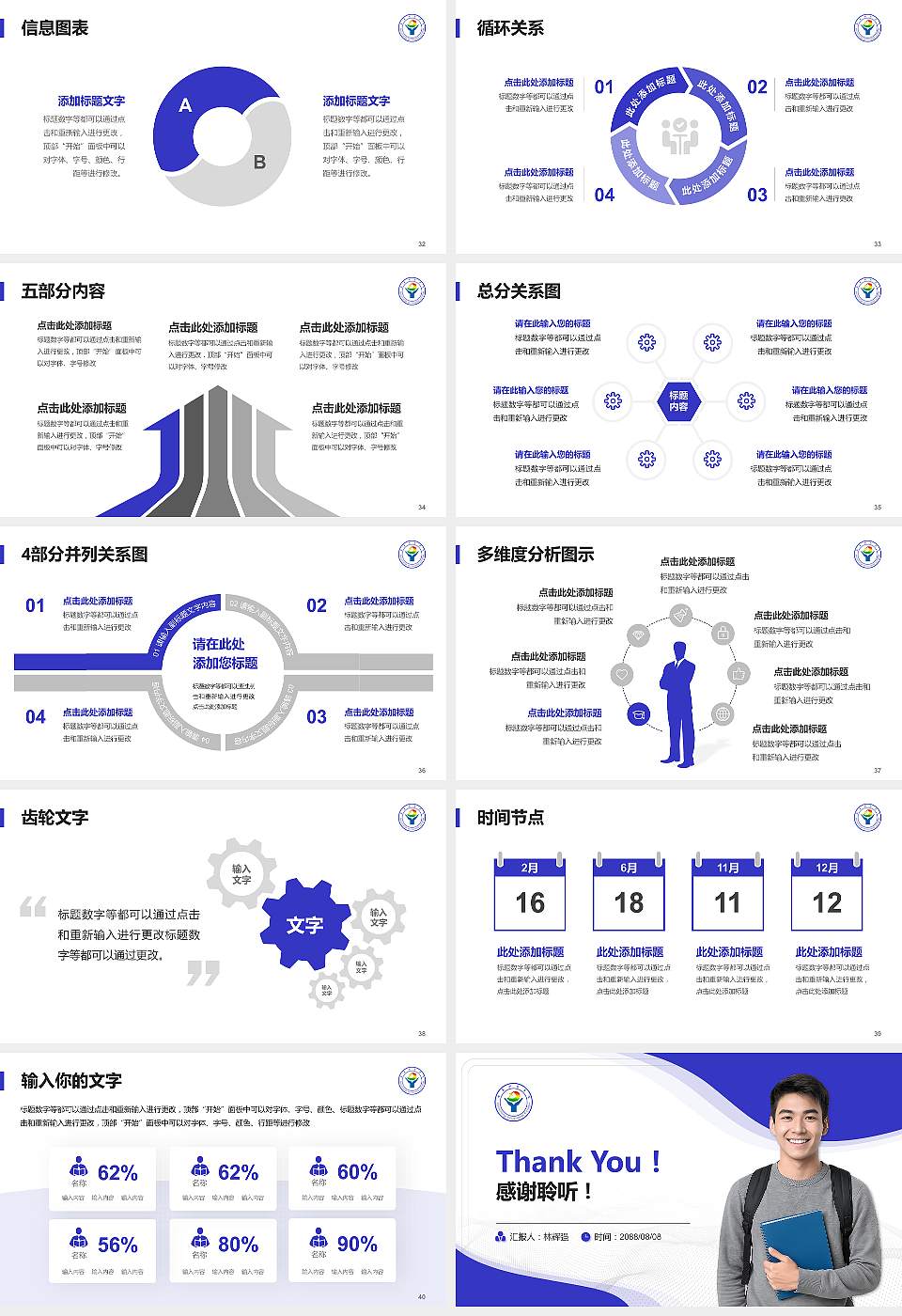 南昌职业学院大学生职业生涯规划书PPT模板下载16:9格式幻灯片预览图5