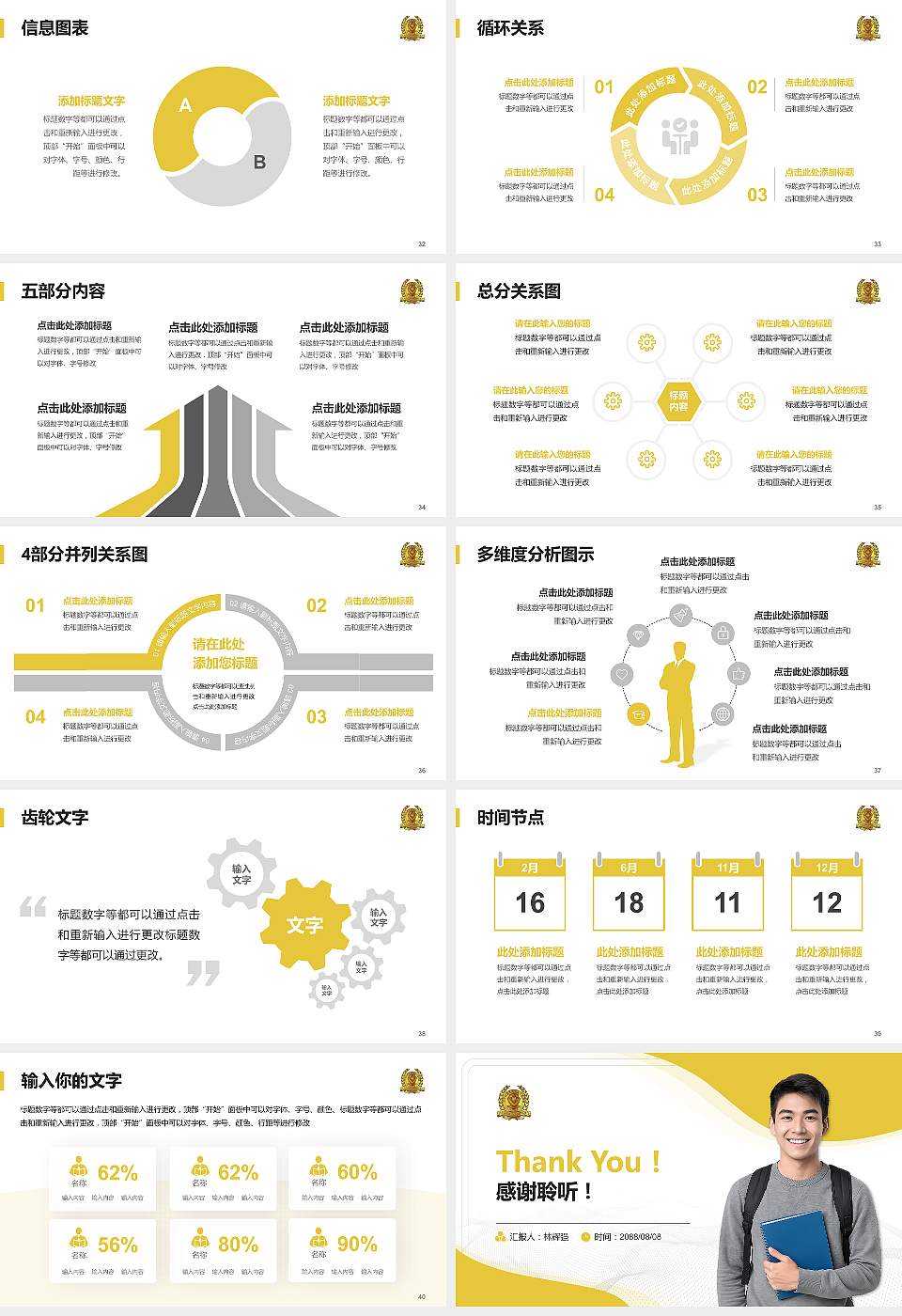 辽宁政法职业学院大学生职业生涯规划书PPT模板下载16:9格式幻灯片预览图5