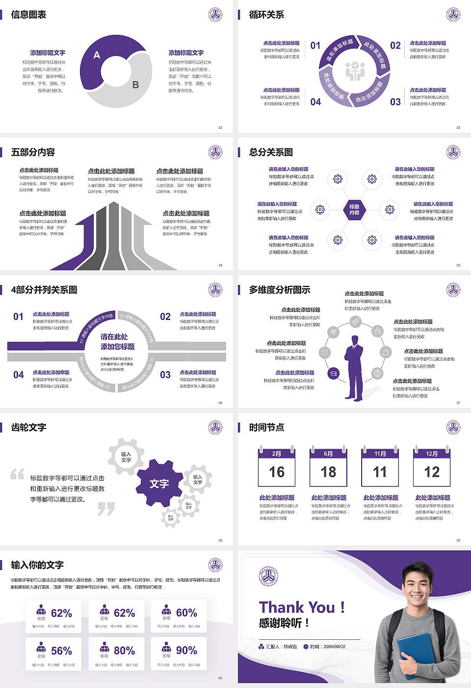 镇江市高等专科学校大学生职业生涯规划书PPT模板下载16:9格式幻灯片预览图5
