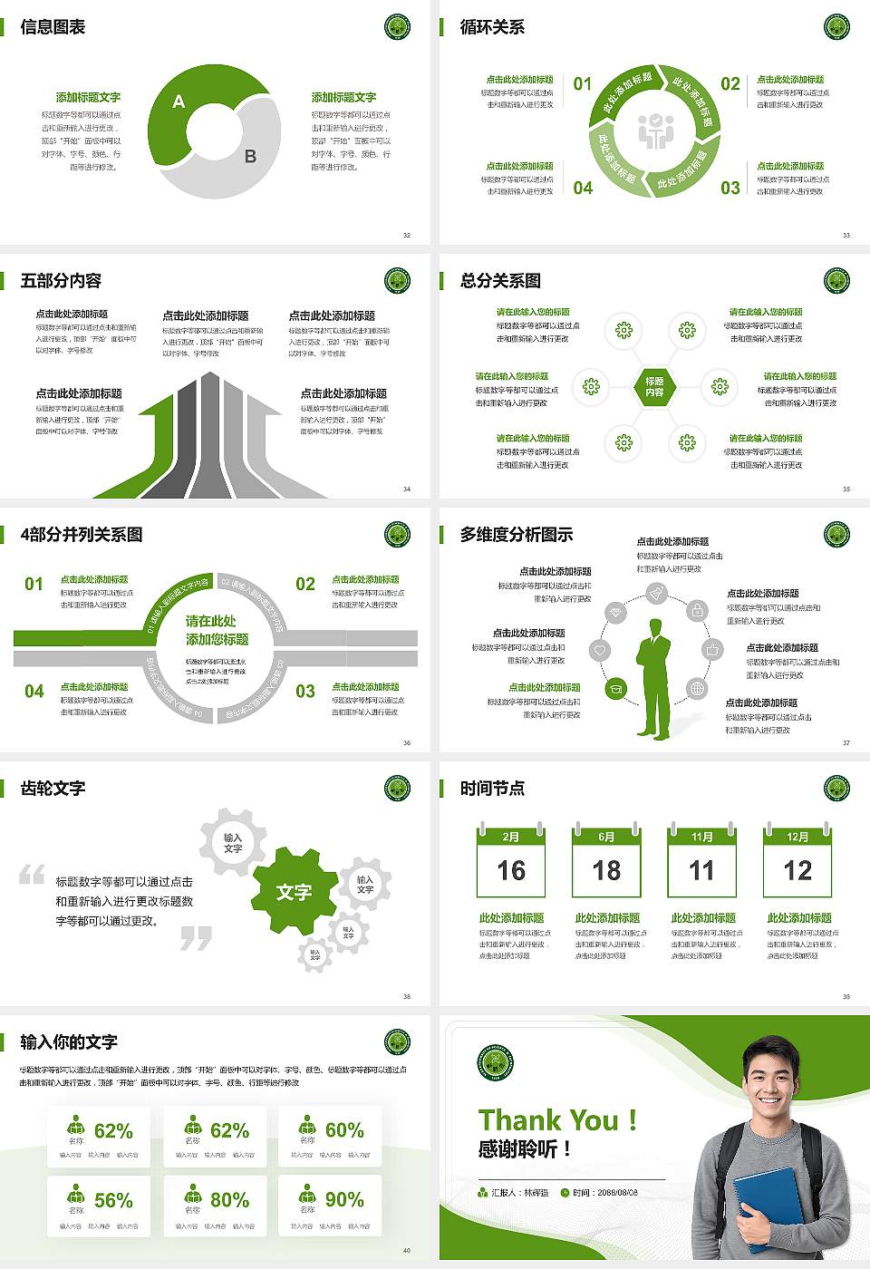 西安科技大学大学生职业生涯规划书PPT模板下载16:9格式幻灯片预览图5