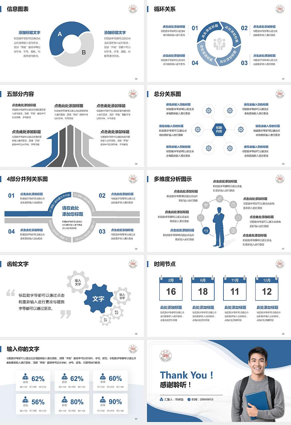 上海邦德职业技术学院大学生职业生涯规划书PPT模板下载16:9格式幻灯片预览图5