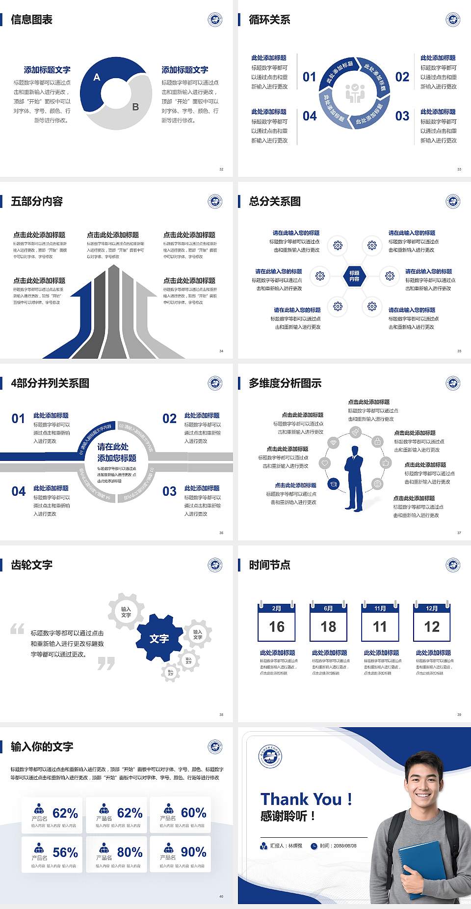 南京铁道职业技术学院大学生职业生涯规划书PPT模板下载4:3格式幻灯片预览图5